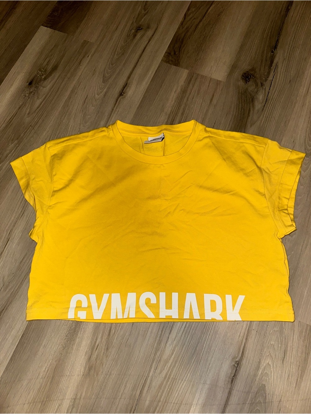 Gymshark Bright Yellow Crewneck Tee